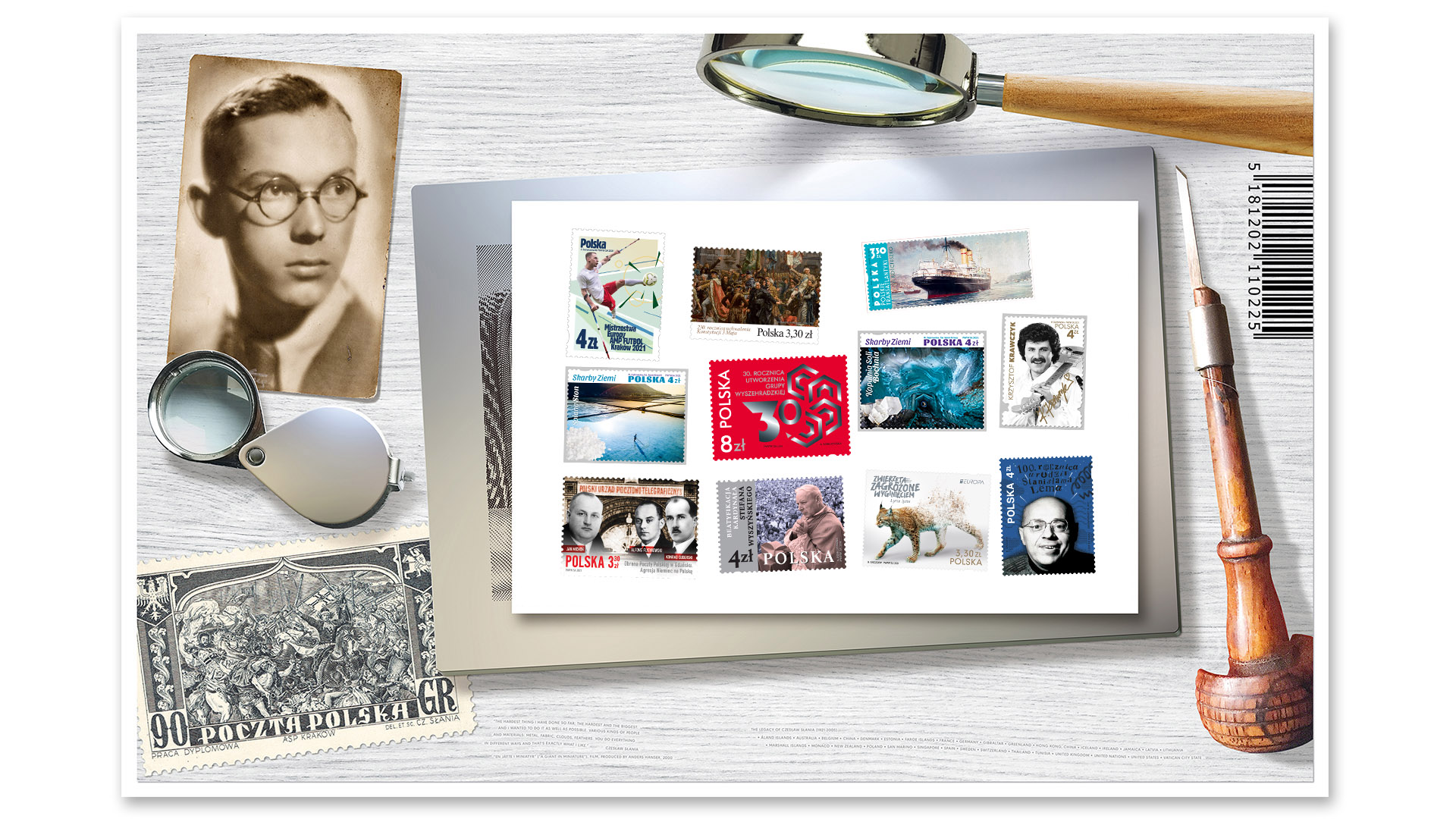  Poczta Polska: Rocznica Okrągłego Stołu uhonorowana znaczkami pocztowymi 