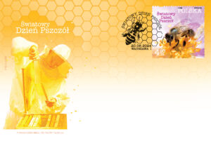 Znaczek pocztowy z okazji światowego dnia pszczół